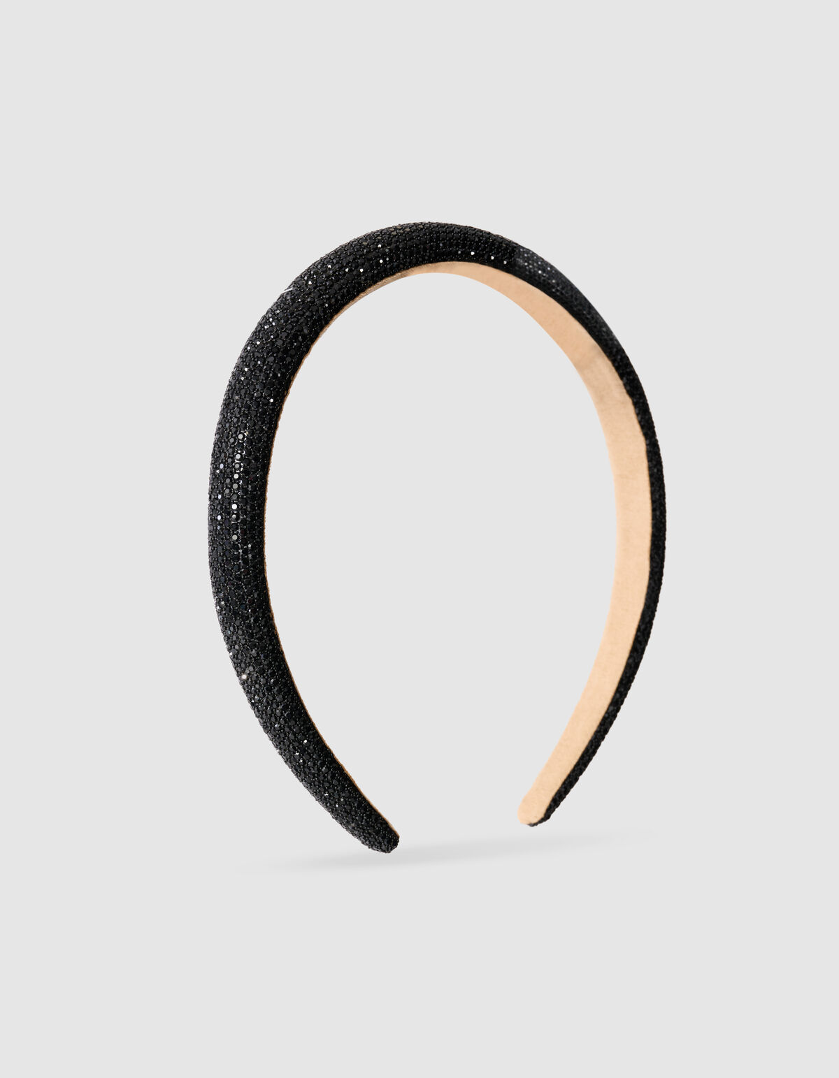 Strass Haarband Zwart