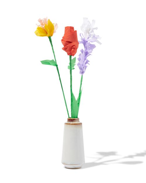 kit créatif fleurs en papier