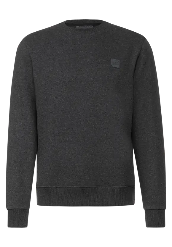 Supersoftes Sweatshirt - storm grey melange