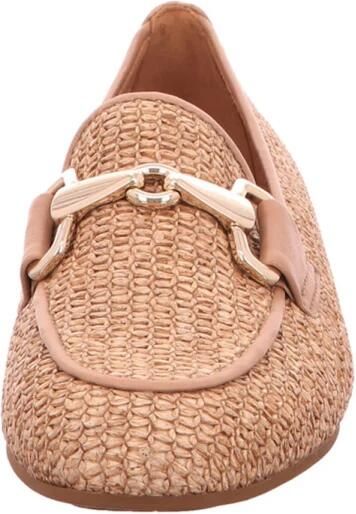 Gabor -Dames zandkleur ballerina's & mocassins