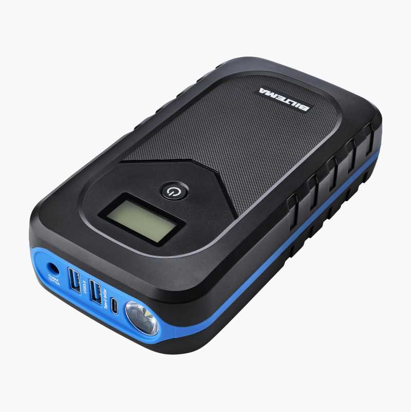 Starthjelp 12 V med powerbank, 1200 A