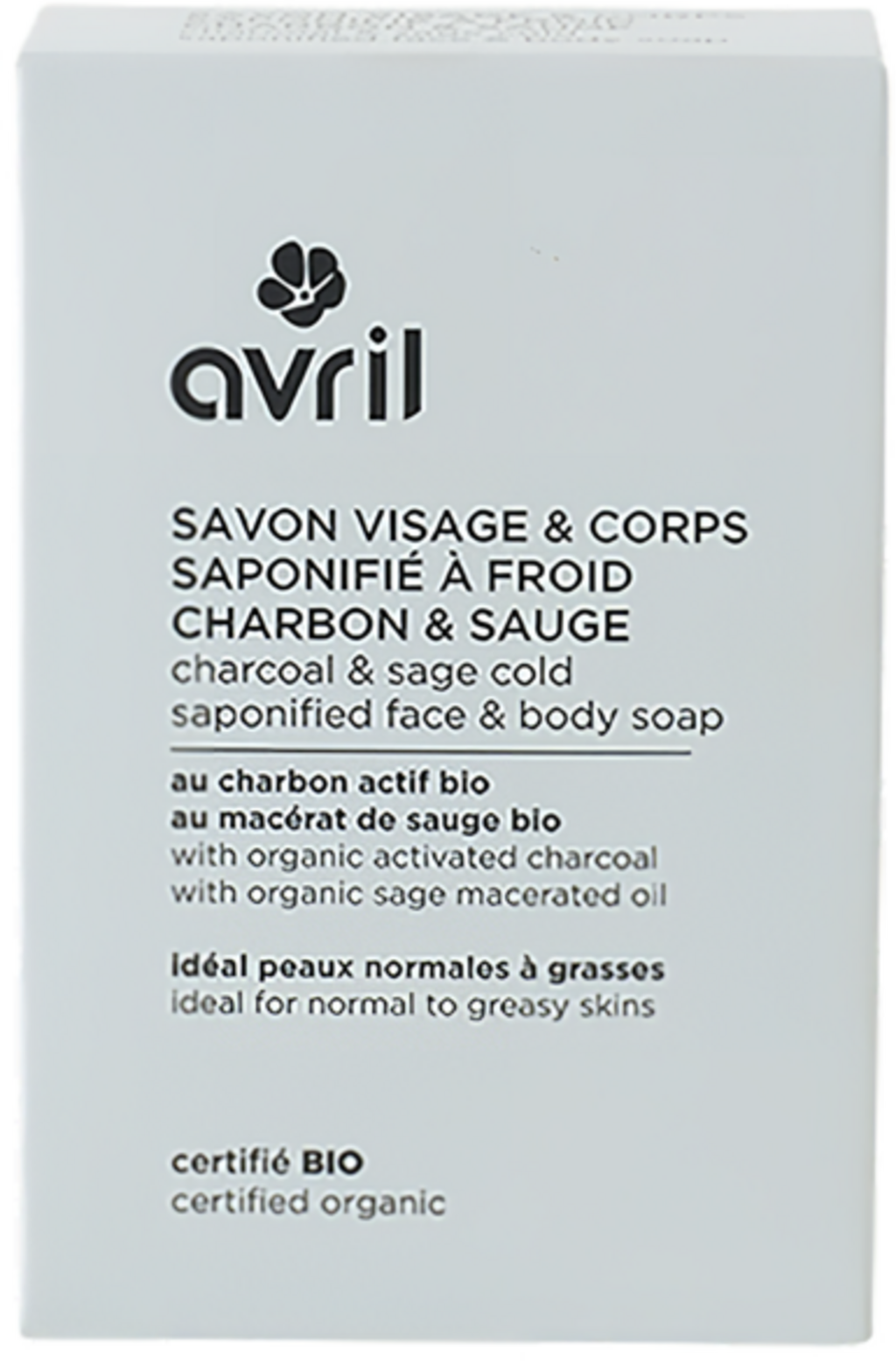 Avril  Cold Saponified Face & Body Soap, Cardamome & Patchouli (100 g)