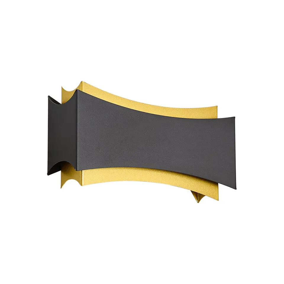 Qazqa wandlampen plats zwart g9