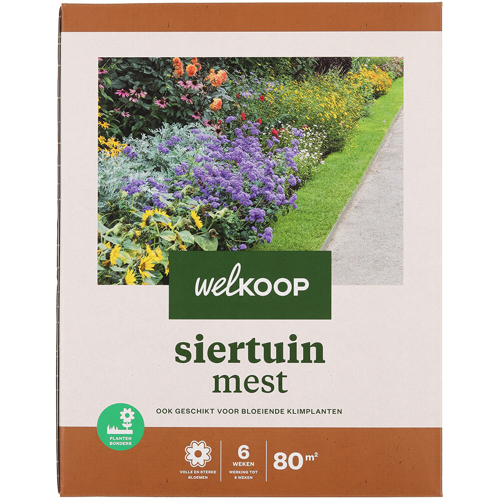 Welkoop - Siertuinmest - 80 m2 - 4 Kilogram