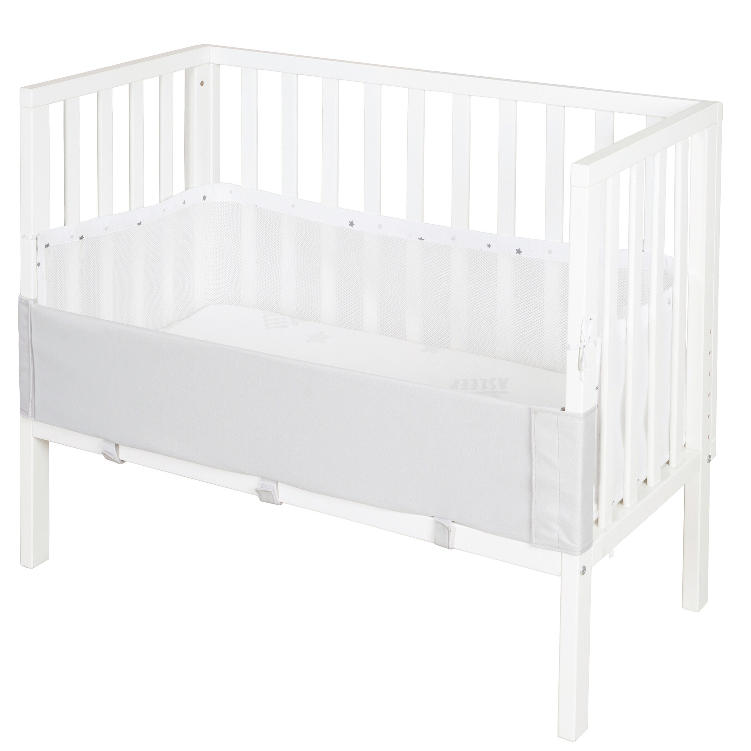 roba Beistellbett 2in1 Sternenzauber grau