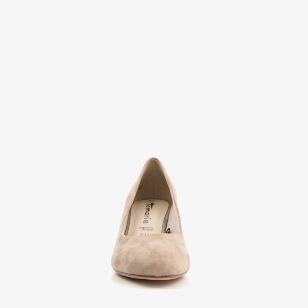 Tamaris dames pumps beige met ronde neus