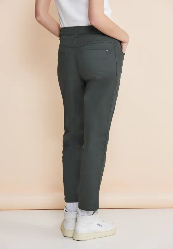 Casual Fit Cargohose - marshy green