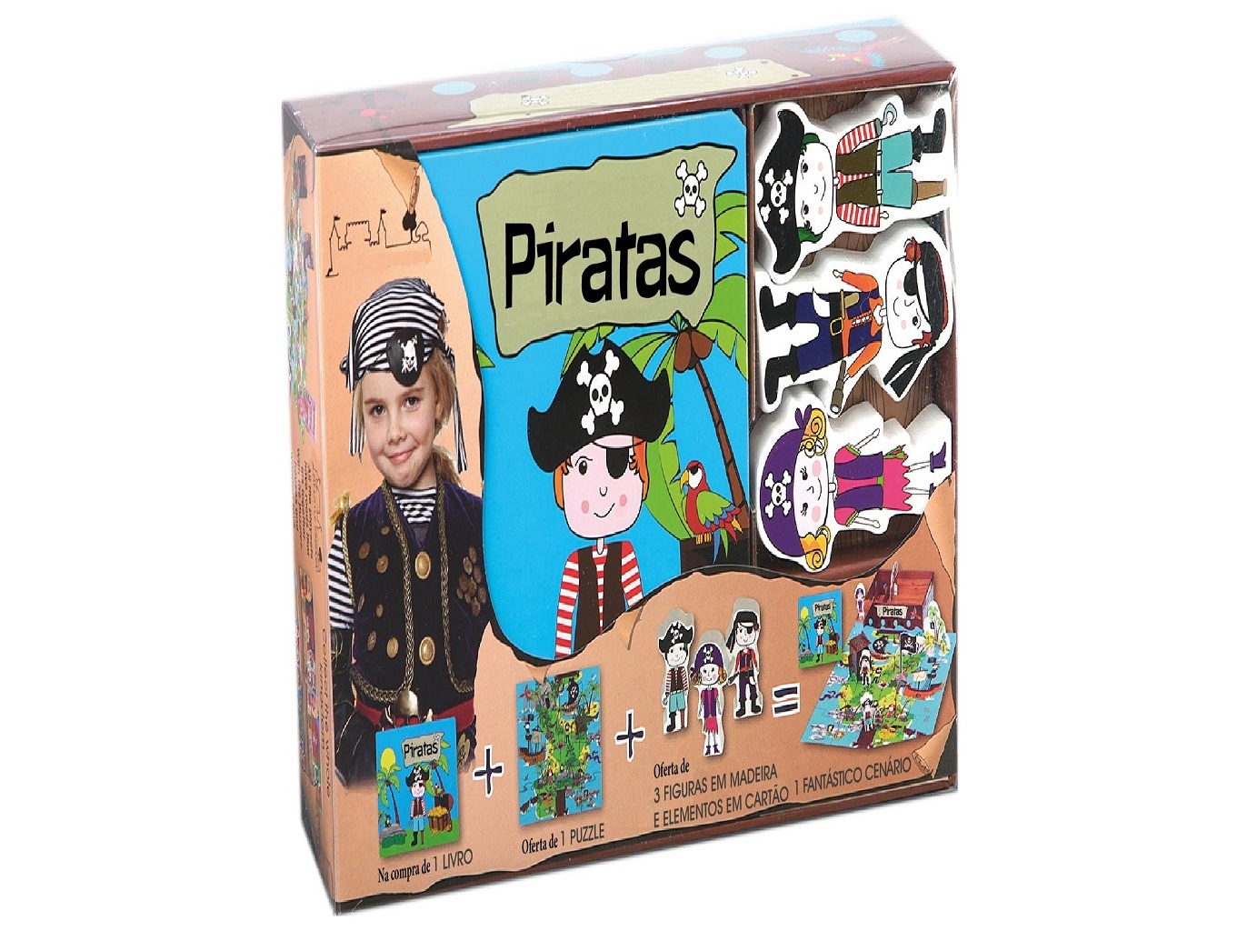 LIVRO O MEU REINO DA FANTASIA - PIRATAS