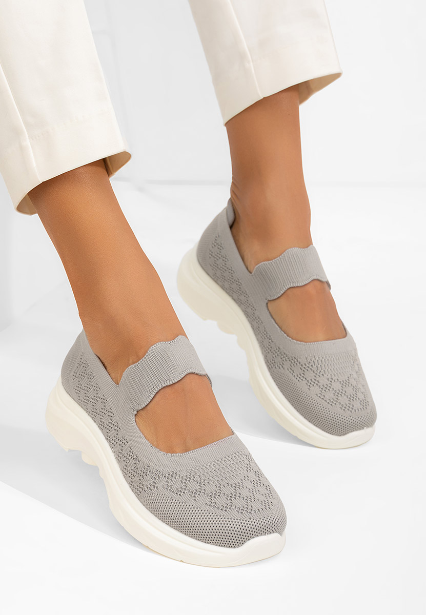 Ballerines à bride gris Luisania