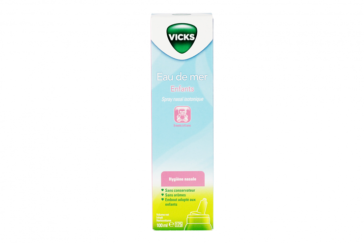 Eau de mer enfants spray nasal isotonique 100ml