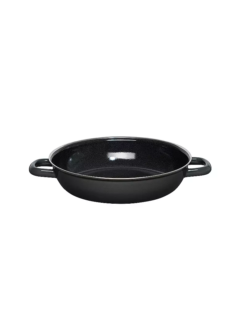 RIESS Schmorpfanne mit Deckel 24cm Dark Grey grau