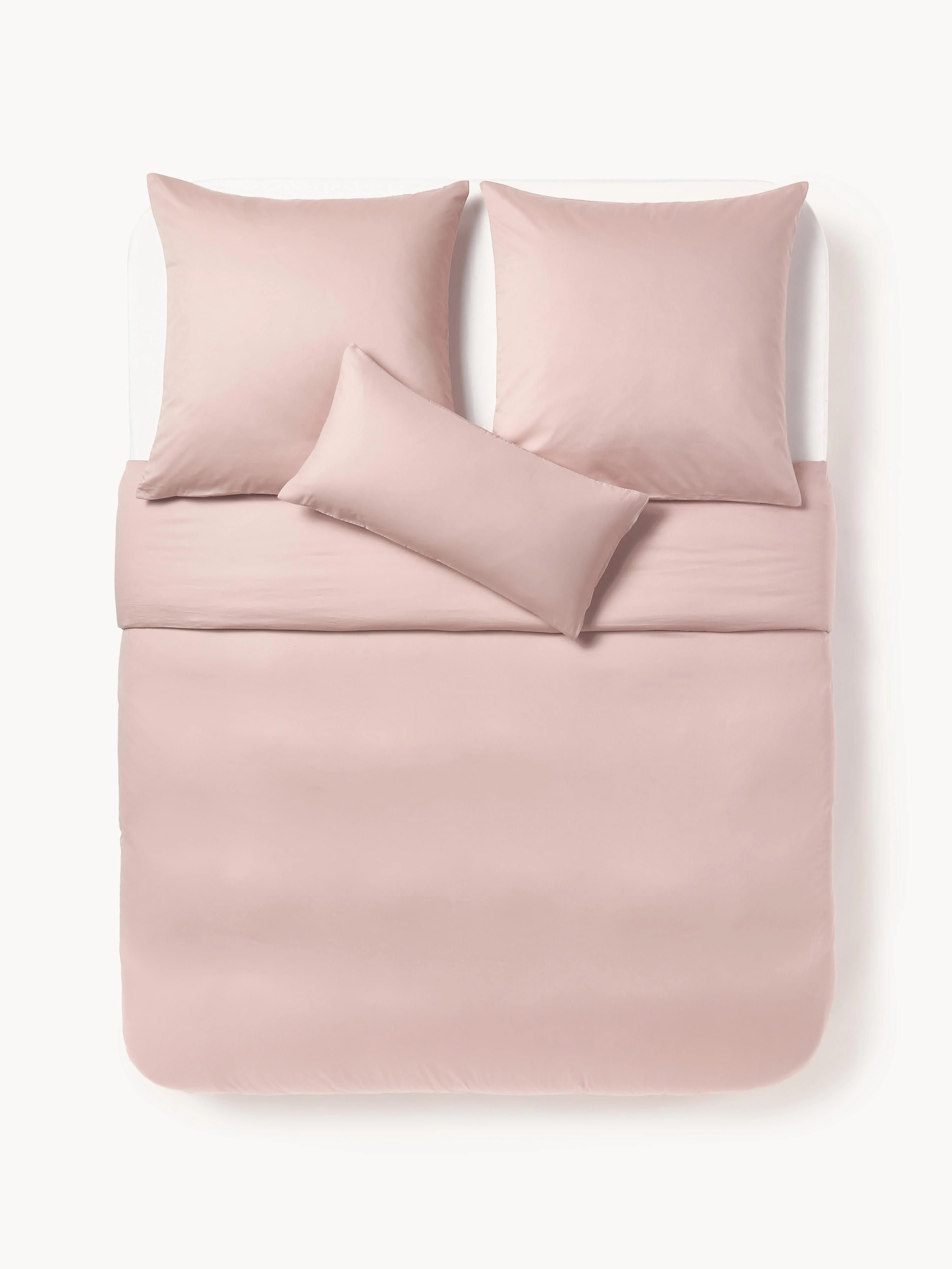 Comfort van katoensatijn dekbedovertrek
