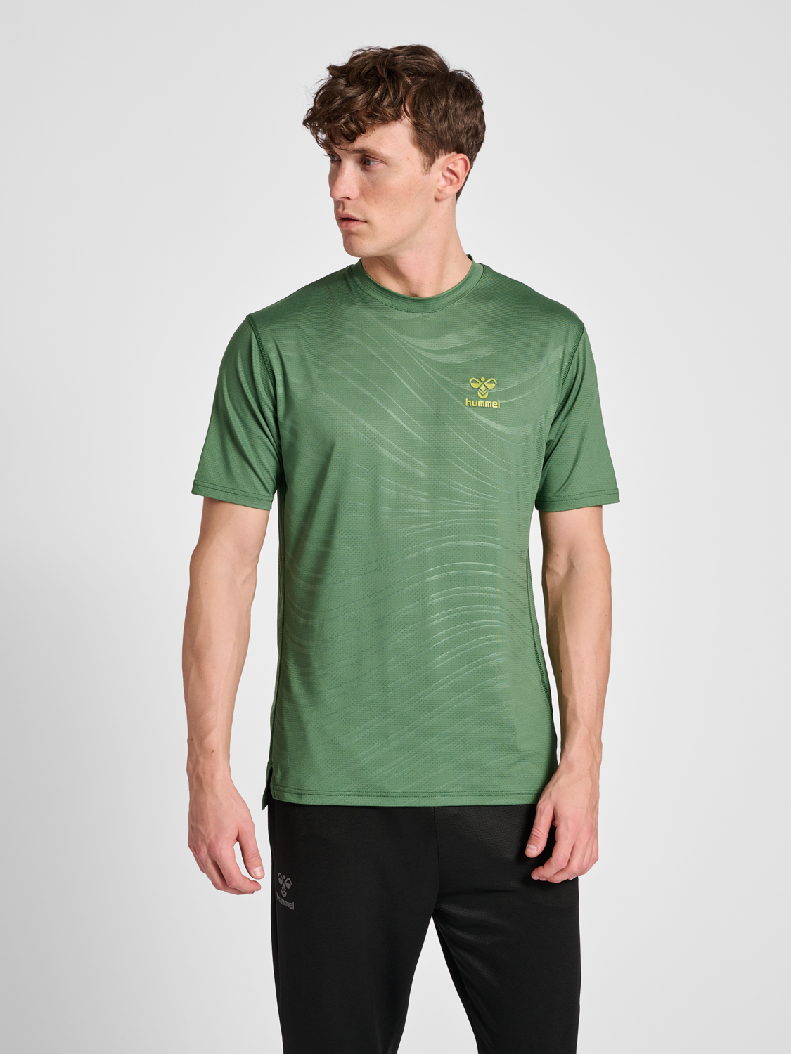 hmlONGRID POLY TEE S/S