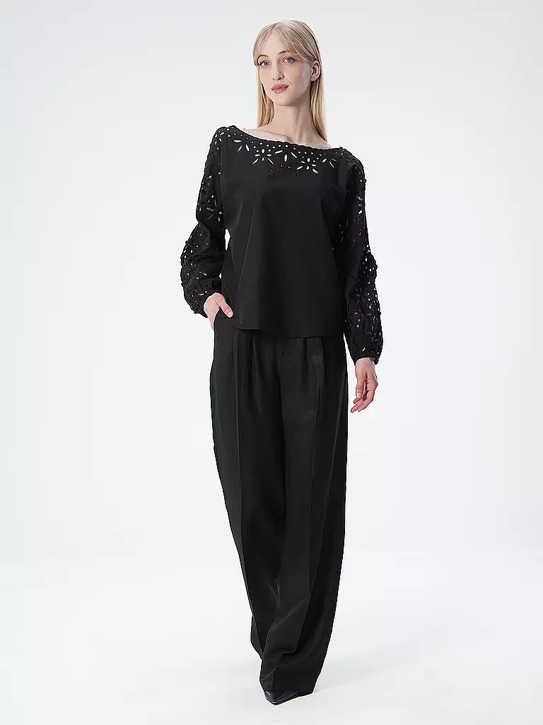MARC CAIN Bluse schwarz
