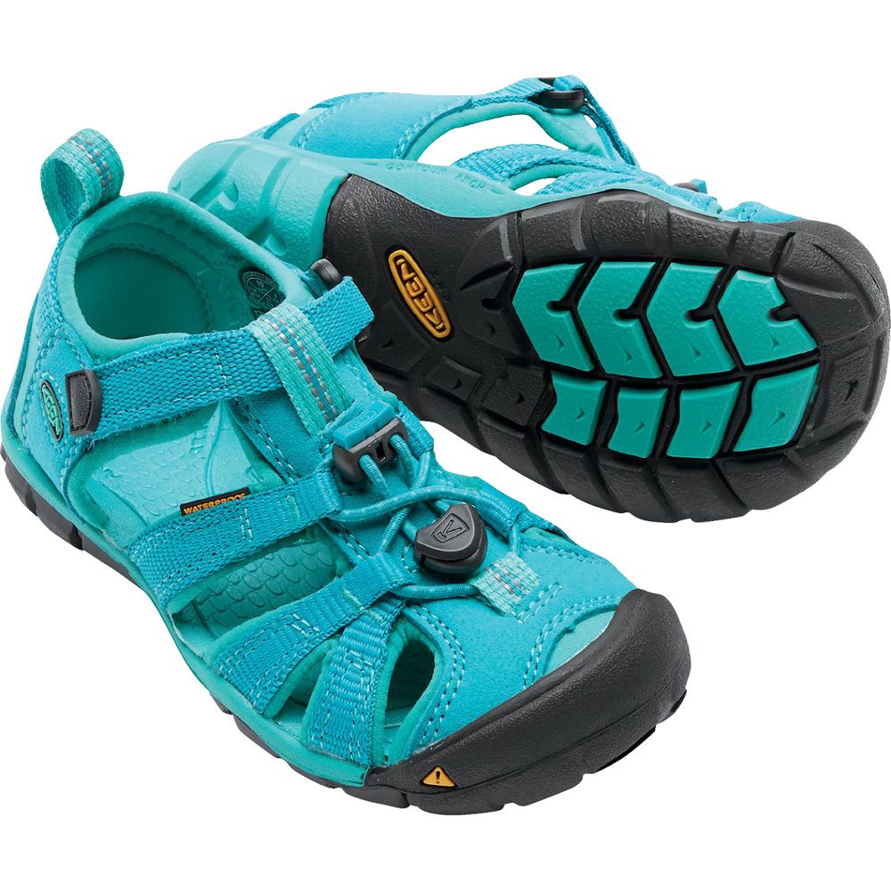 Keen Seacamp II CNX Trekkingsandale Kinder türkis