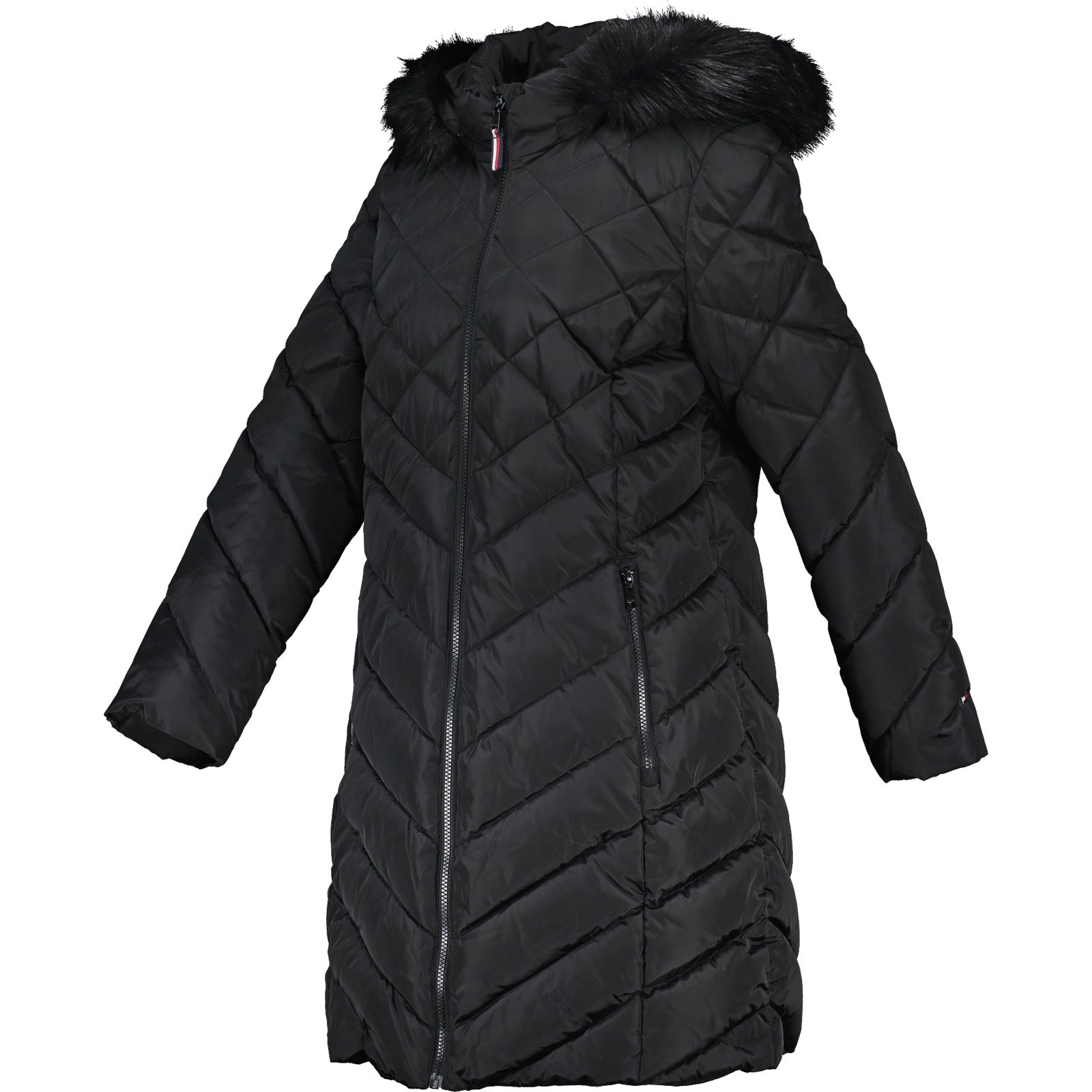 Tommy Hilfiger Damen-Parka puffer S, schwarz