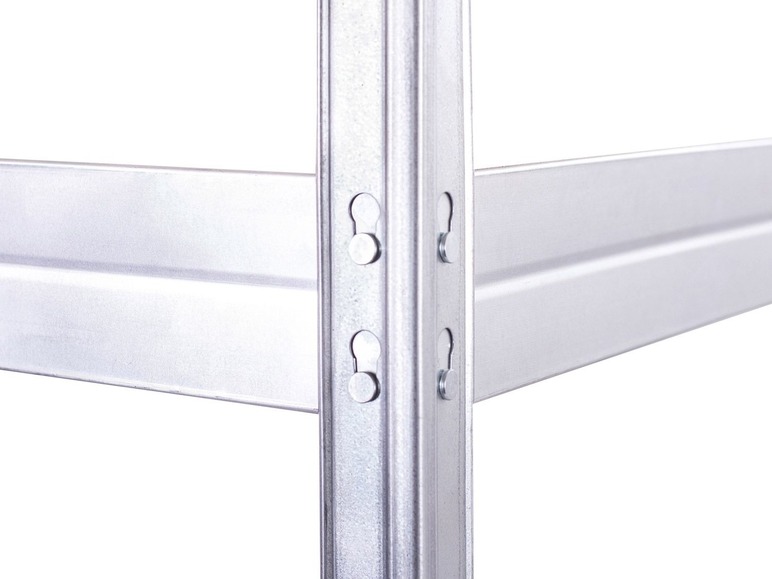 Wire Rivet stellingkast met 5 draadgaas-bodem, 180x90x45, gegalvaniseerd