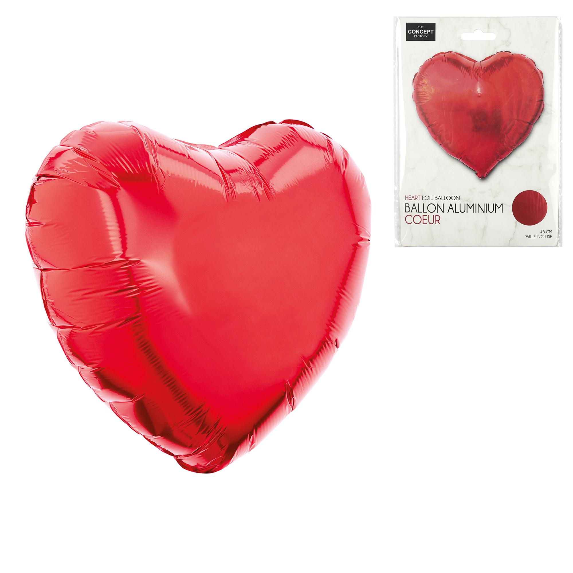 BALLON FOIL COEUR 45CM