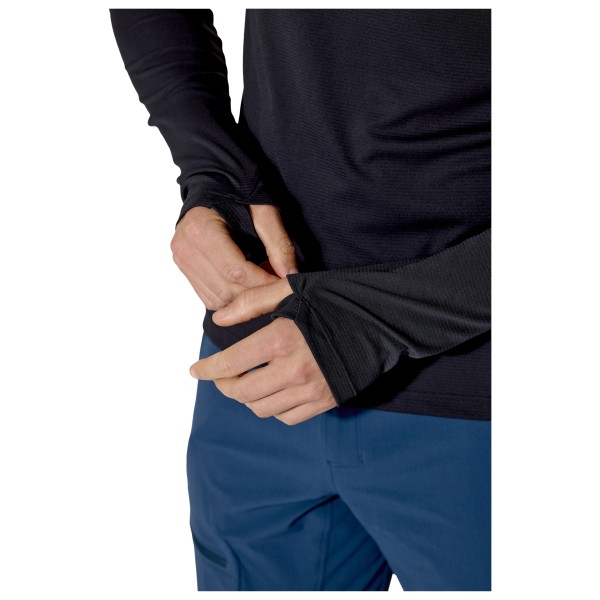 Rab - Force L/S Zip - T-shirt technique