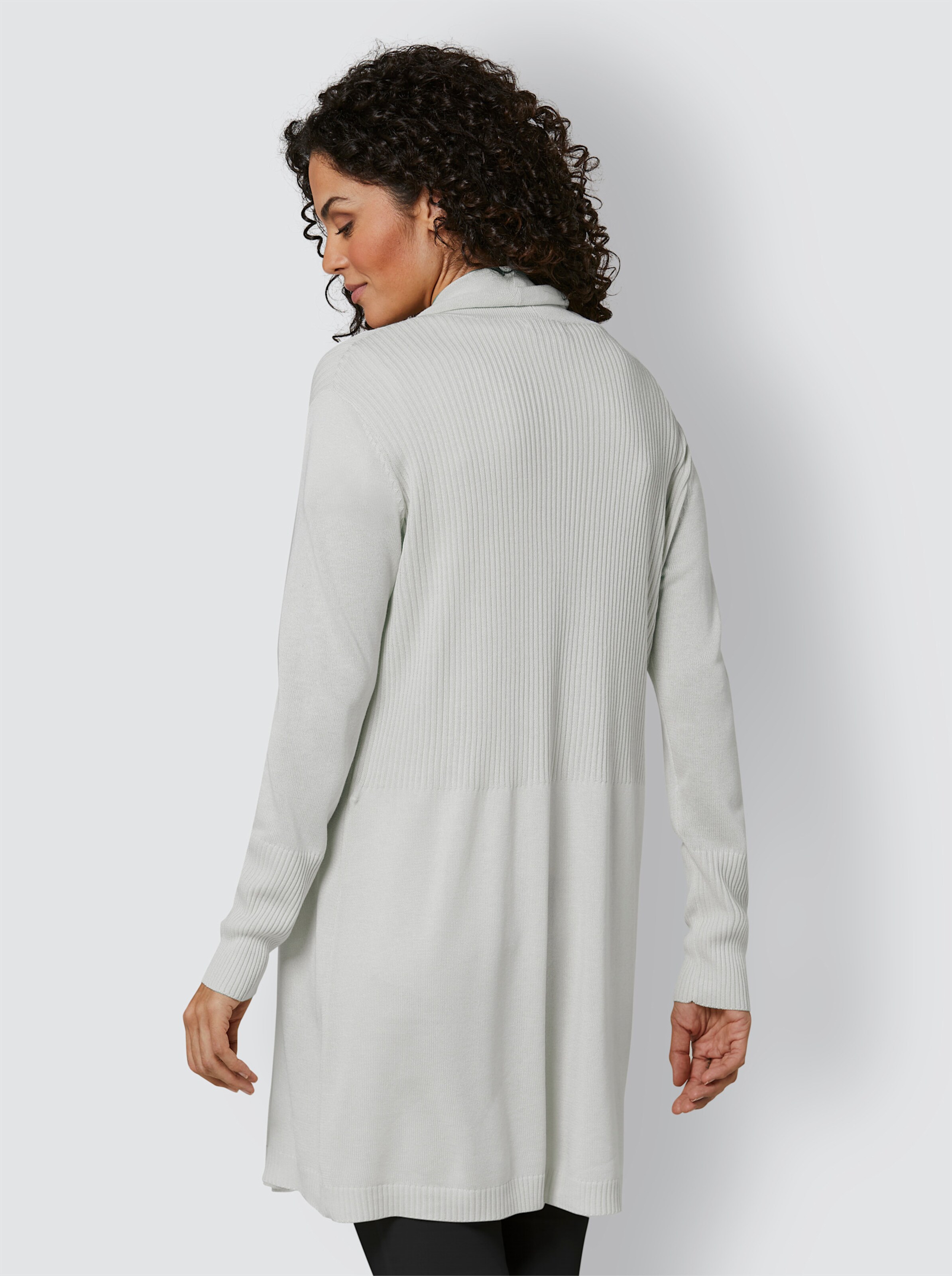 Seiden-Kaschmir-Strickjacke