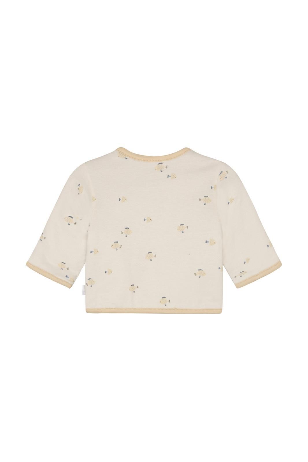 Noppies Newborn Zomerjas - Reversible indoor - Wood Ash
