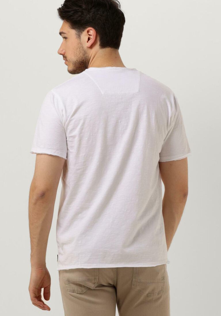 DSTREZZED witte dstrezzed t-shirt steward slub jersey