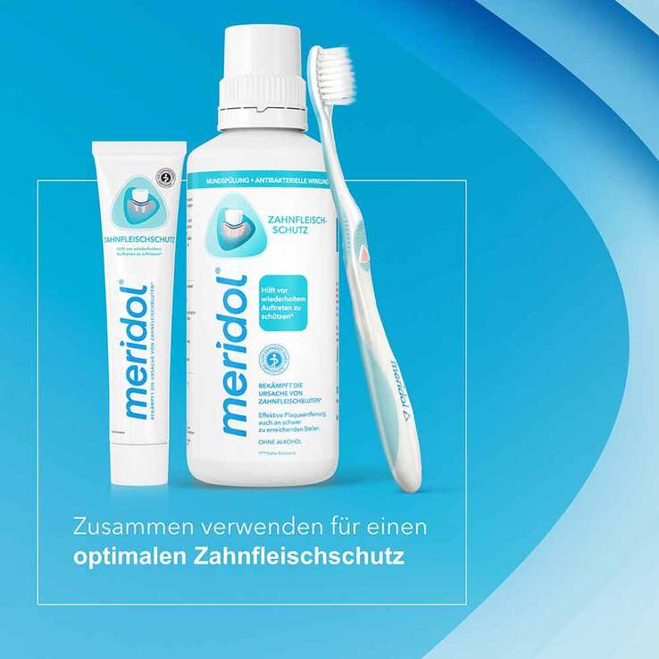 Meridol Zahnpasta Doppelpack, 2X75 ml