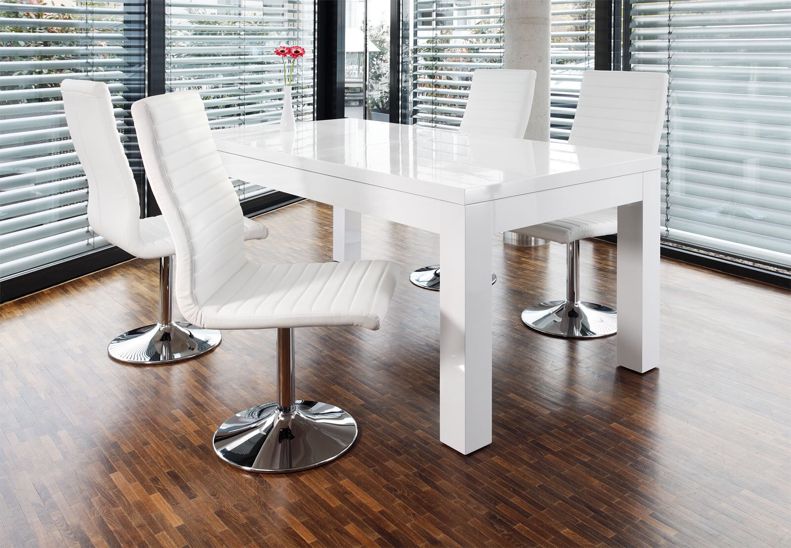 CASAVANTI Esstisch 180-260 x 90 cm weiß