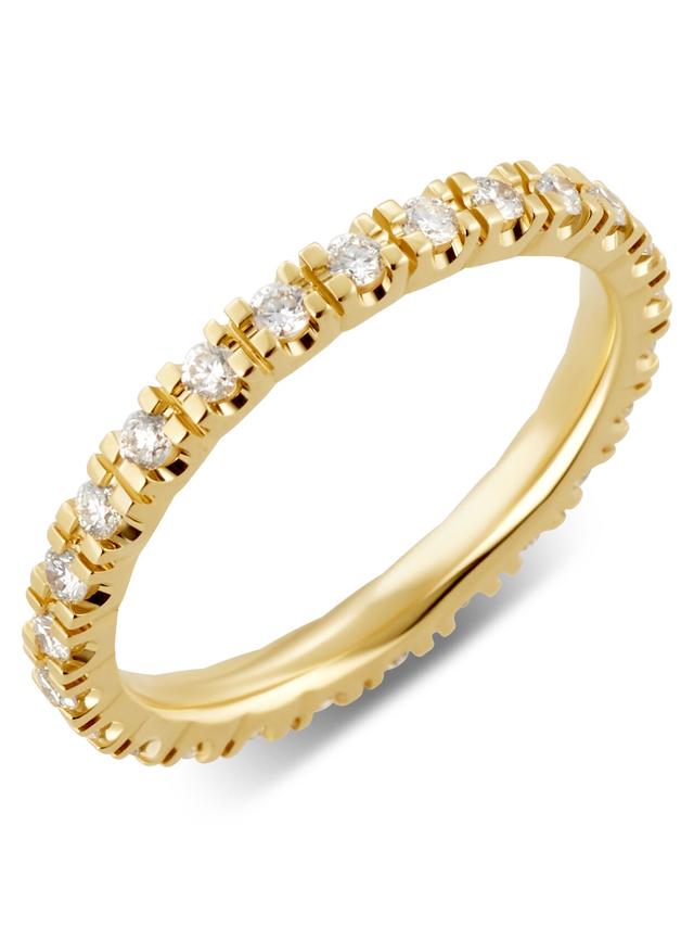 Eternity-Ring, Brillanten, Gelbgold 585