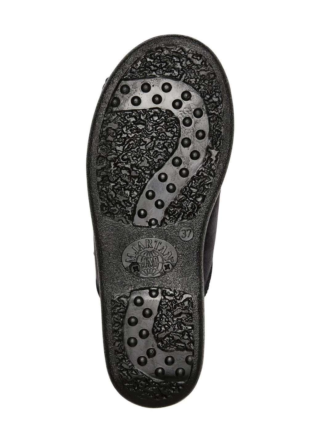 Pantoffel aus Veloursmaterial