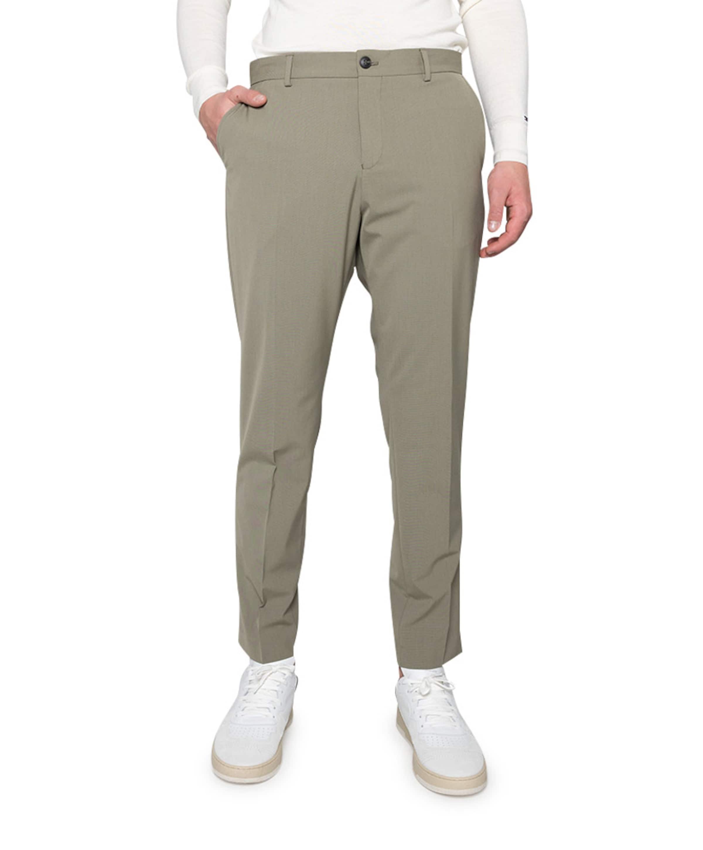 Selected SLHSLIM-LIAM TRS FLEX NOOS heren pantalon groen