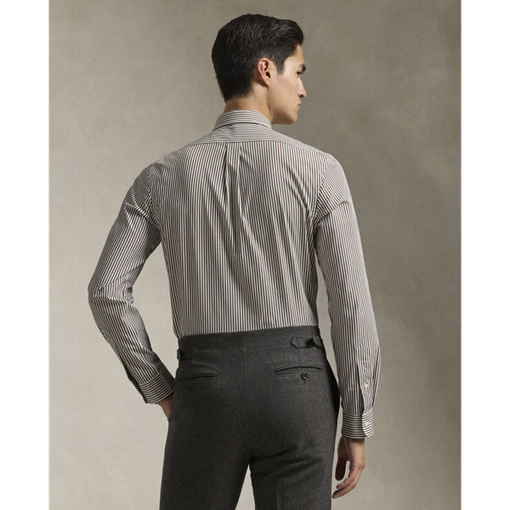 Polo Ralph Lauren 50/1 BISTRCH POPLIN-SLBDPPCS 4655p cooper brown/white