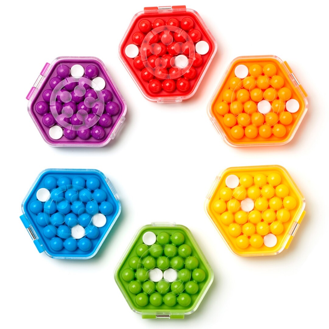 Smart games puzzelspel iq mini hexpert - assorti