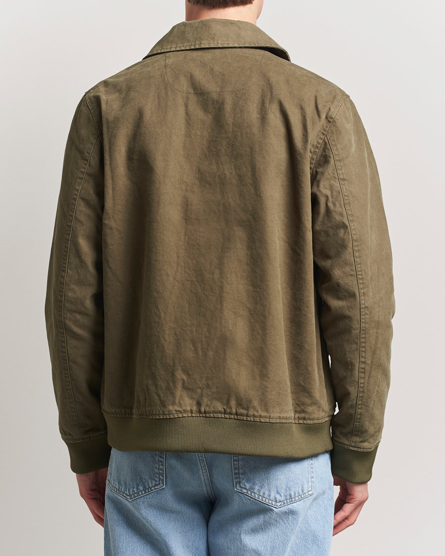 A Day's March Bader Cotton Flight Jacket Olive