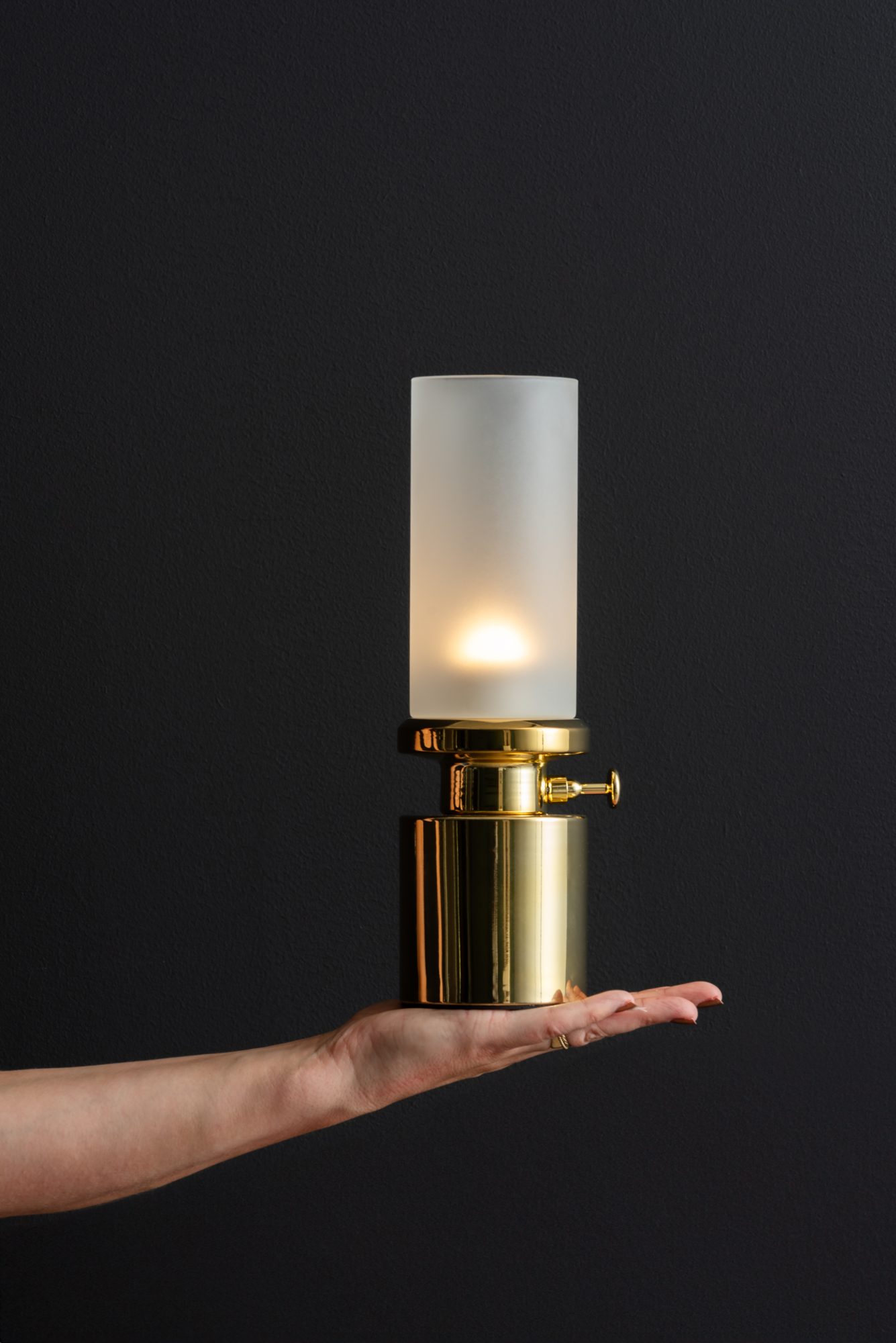 Table lamp Camp LED chrome plated
