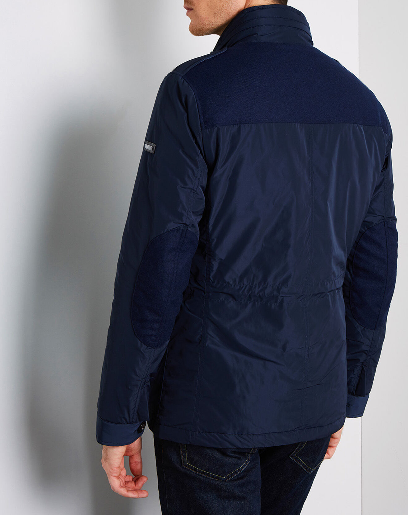 Hackett London Parka légère Arbourfield bleu marine