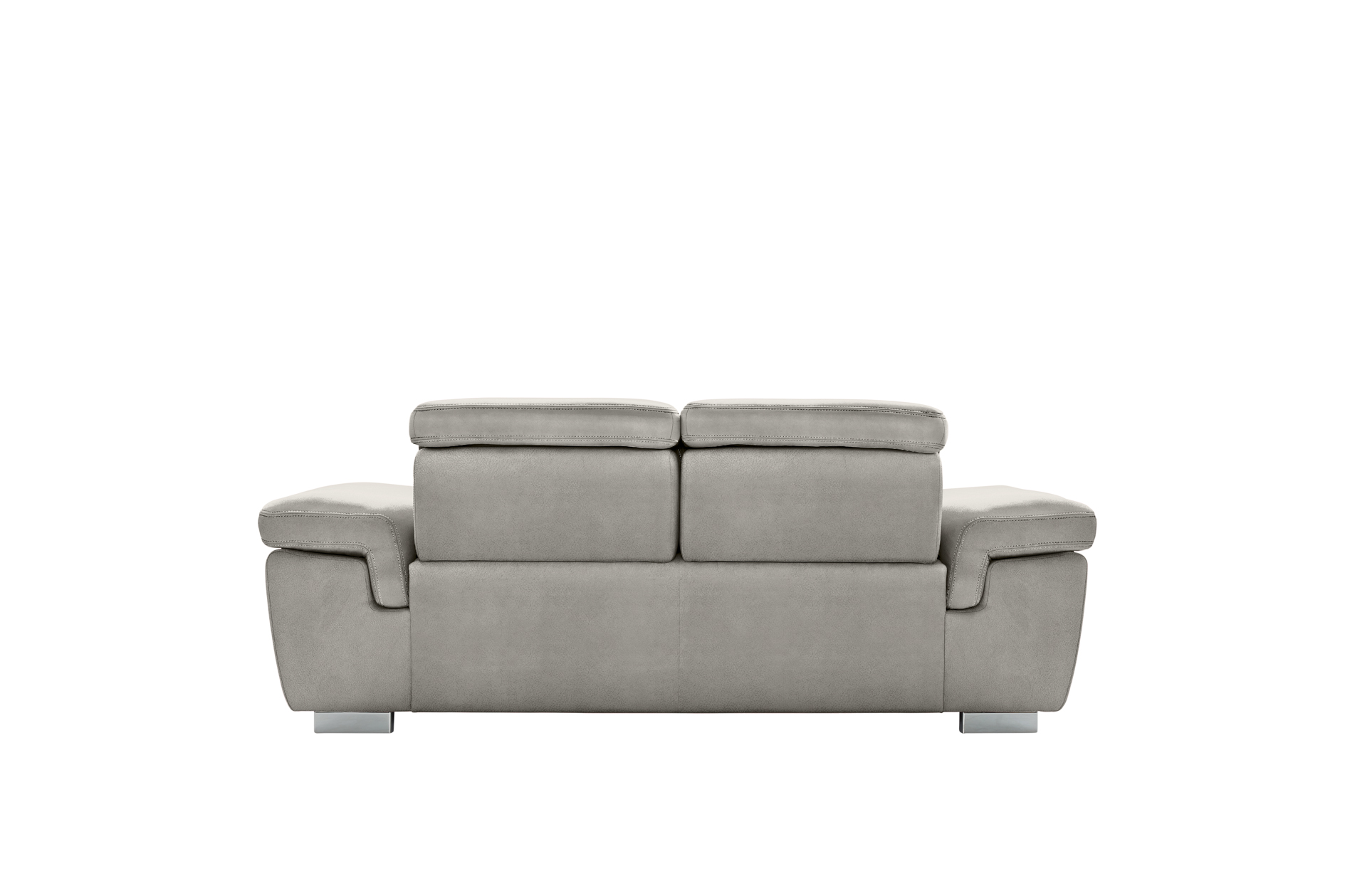 polsterpower 2,5-Sitzer Boxspringsofa - Saddle alu - Basismodell