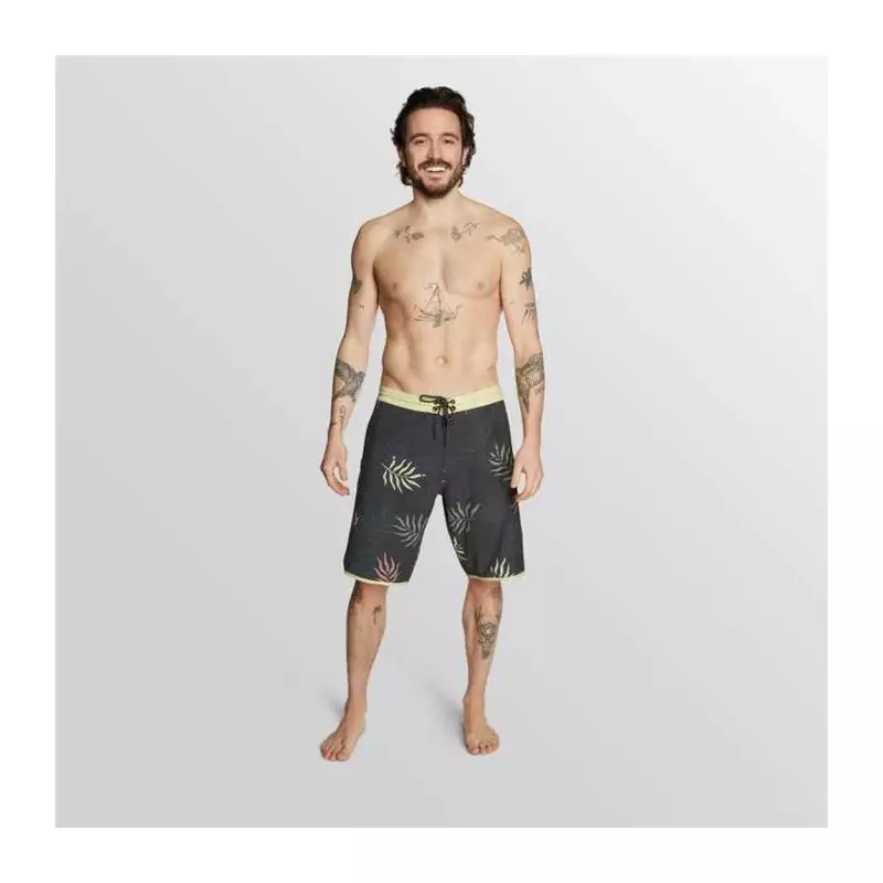 Boardshort MYSTIC Leaf Movement Black
