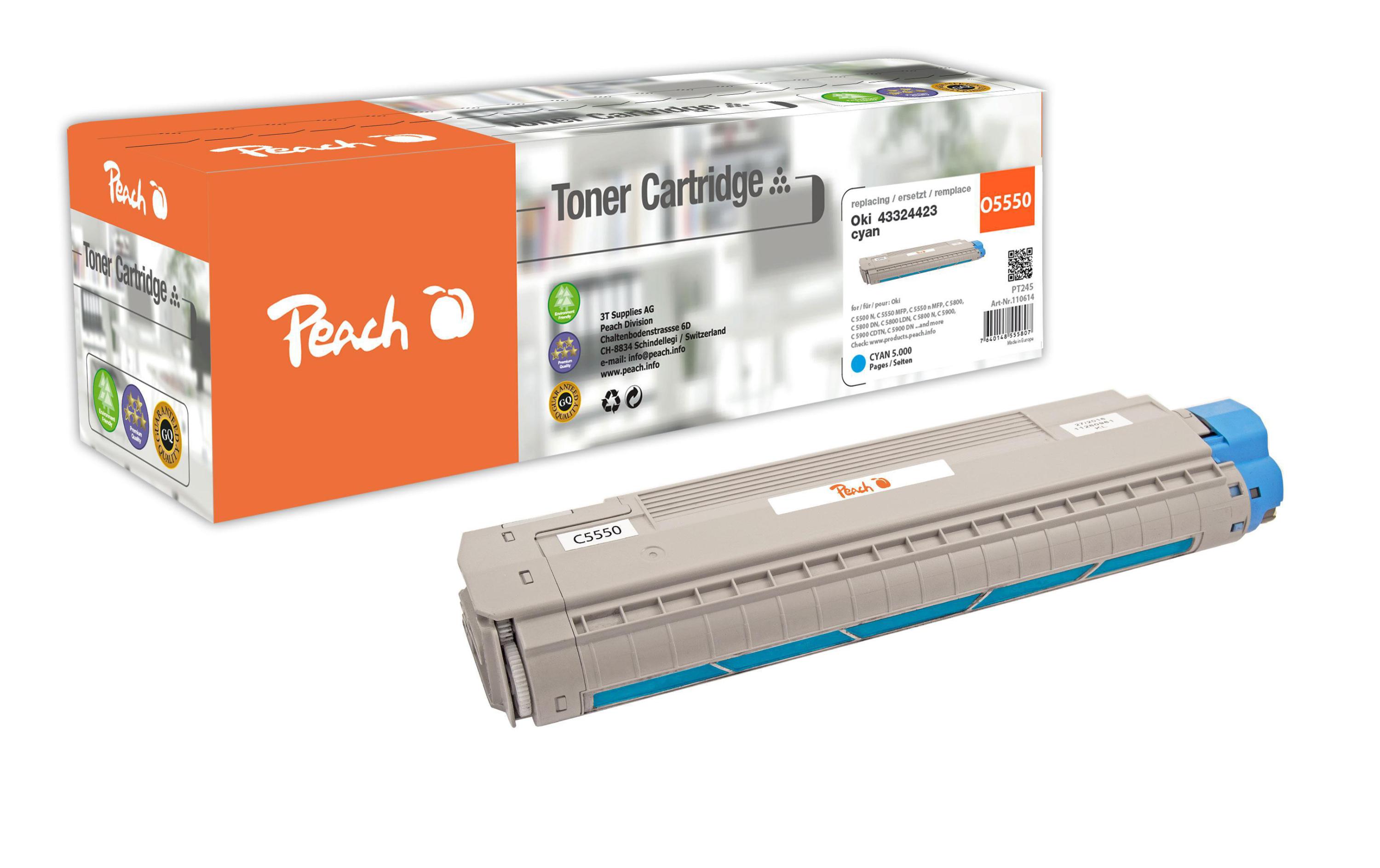 Toner OKI 43324423 CyanToner: Cyan