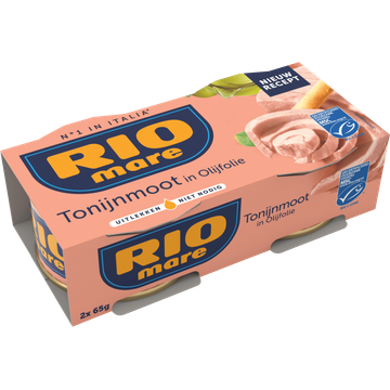 Rio Mare Tonijnmoot in Olijfolie MSC 2 x 65 g