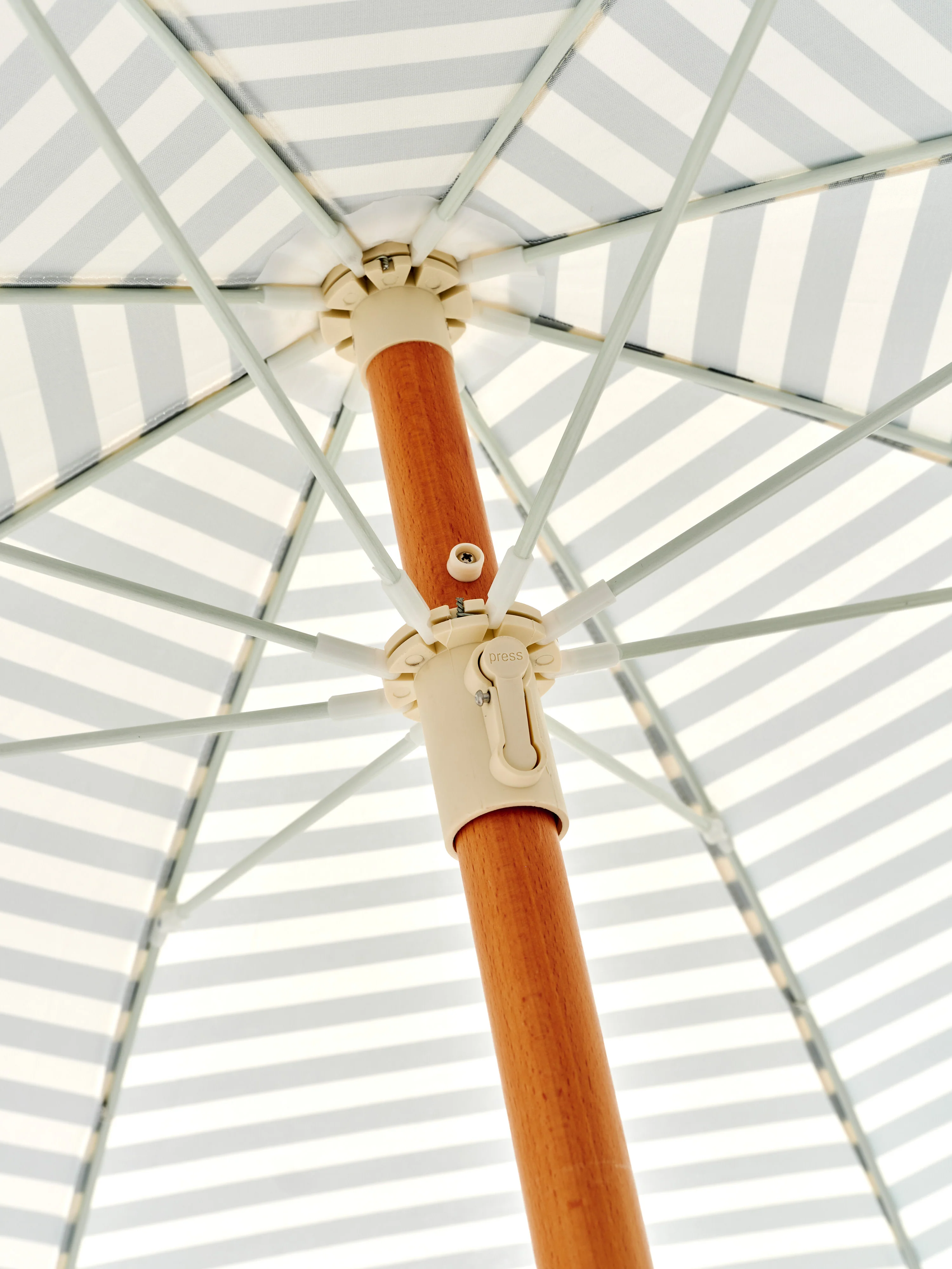 Strandparasol Luxe met tas, Ø 155 cm