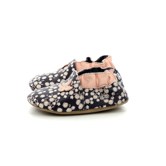 Chaussons Daisy Summer   Marine imprimé        de               Robeez