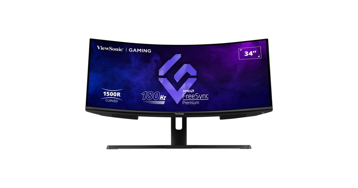 ViewSonicVX3418-2KPC UWQHD gaming monitor 34