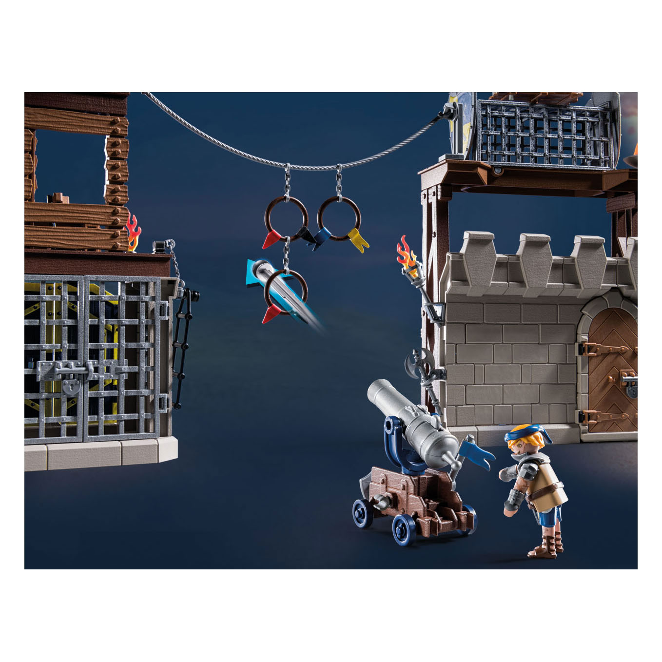 Playmobil Novelmore vs. Burnham Raiders - Toernooi arena - 71298