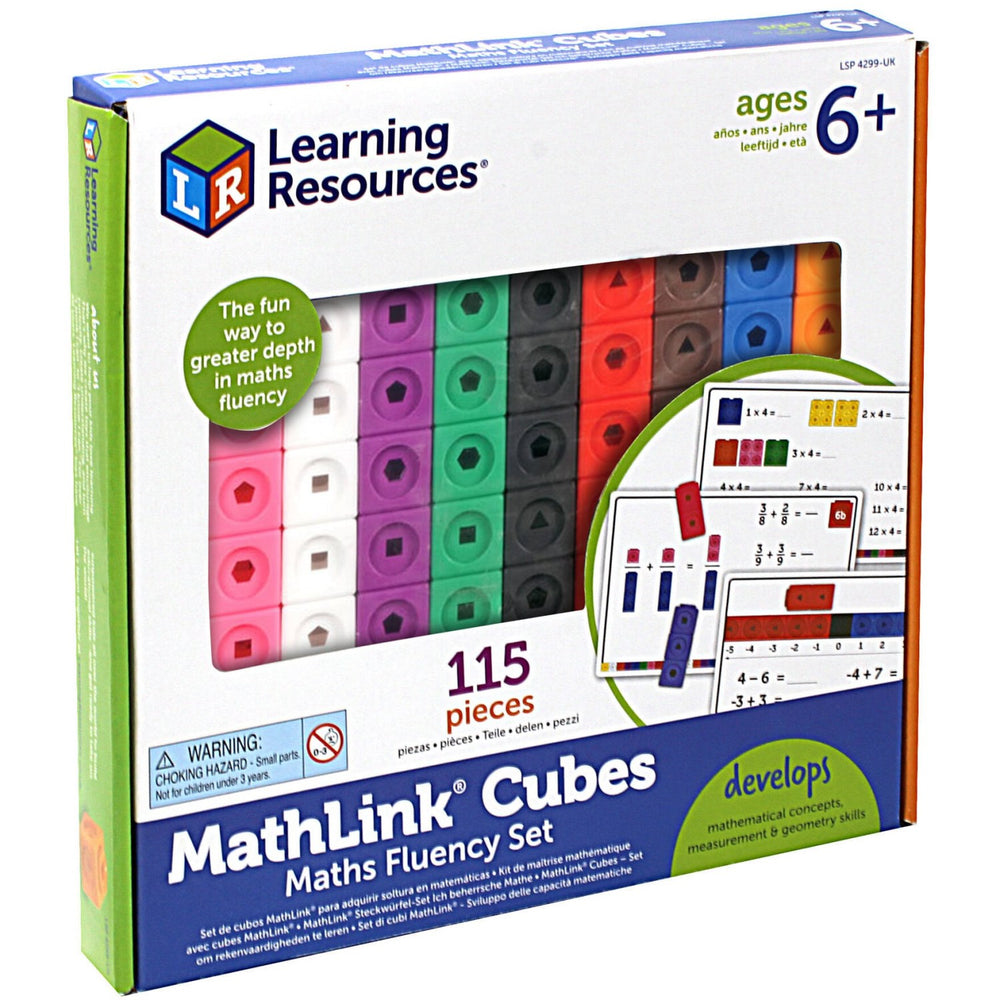 Køb Learning Resources® MathLink® Cubes Maths Fluency Sæt