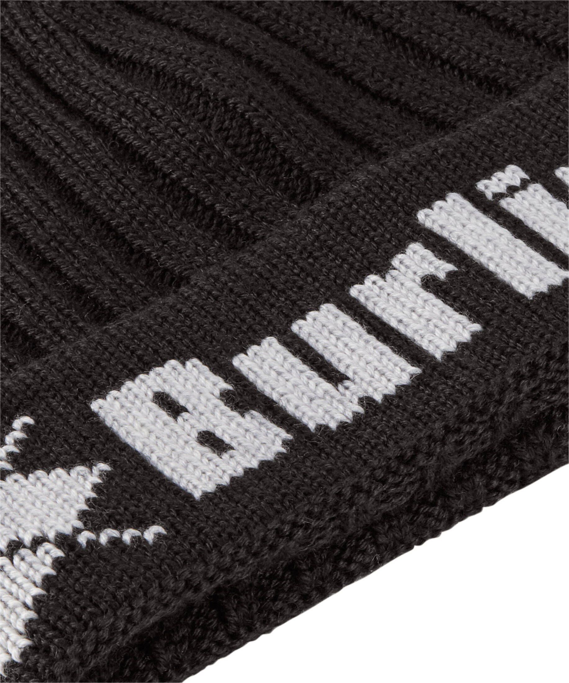 Burlington| Strickmütze LOGO mit Schurwolle