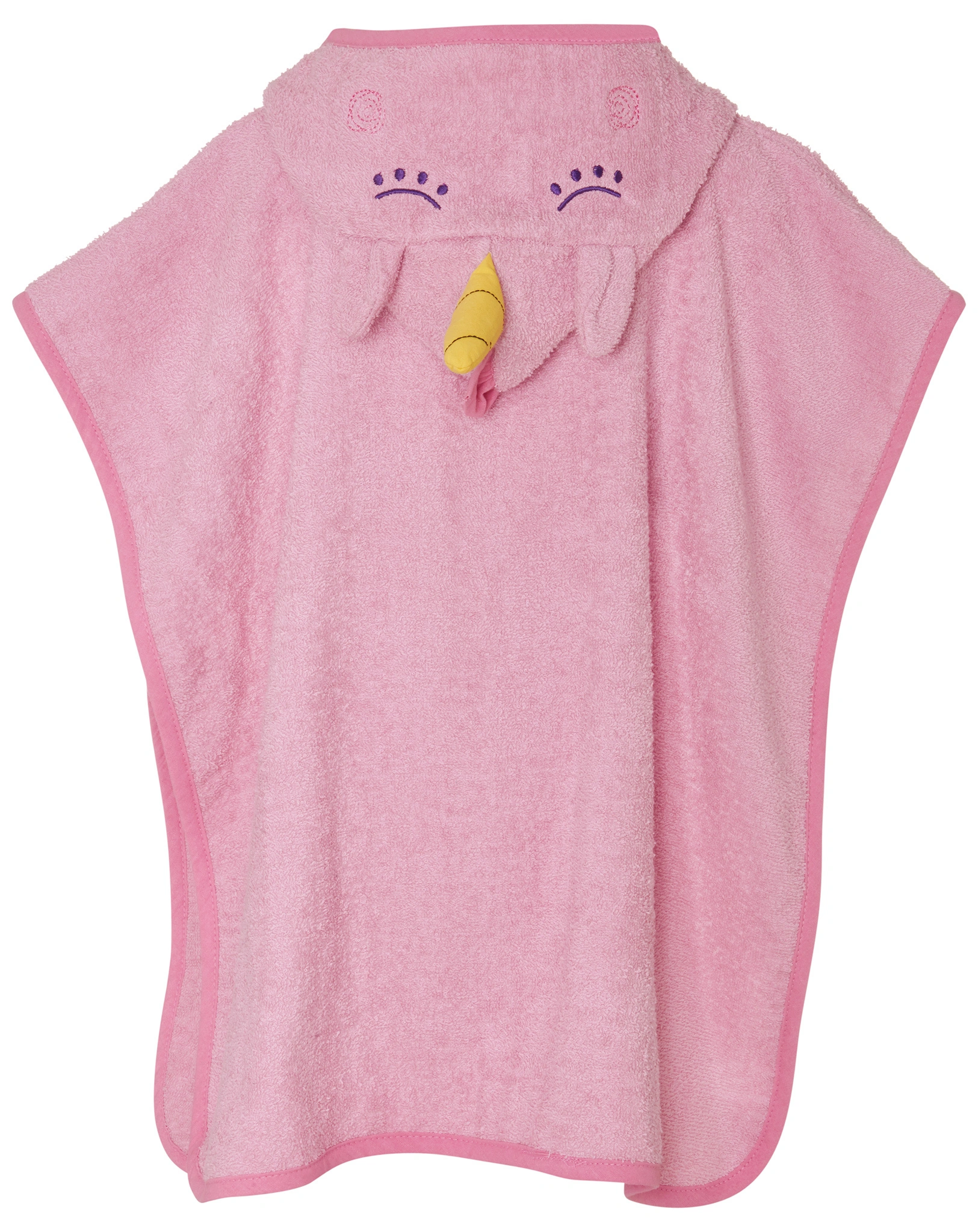 Badeponcho EINHORN (Gr.S) in rosa