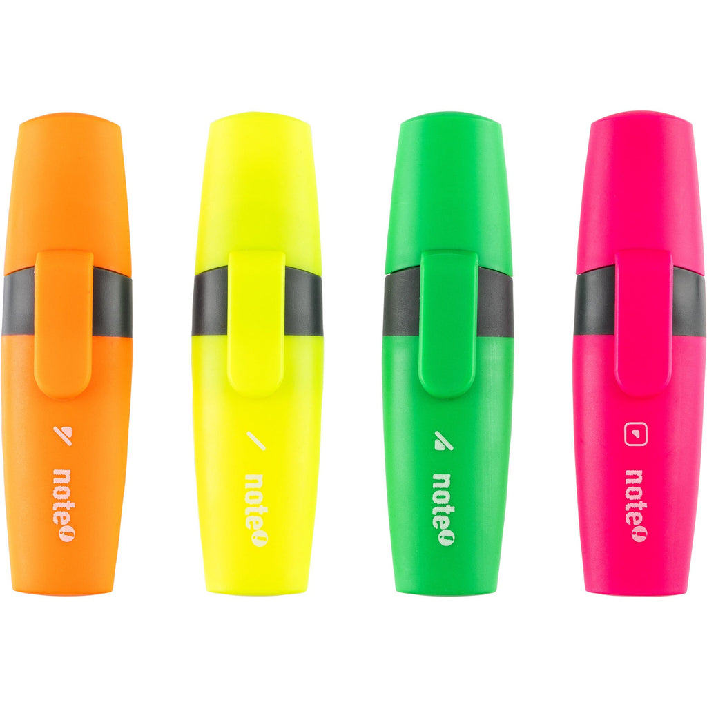 Marcadores Fluorescentes 4 unidades Note!