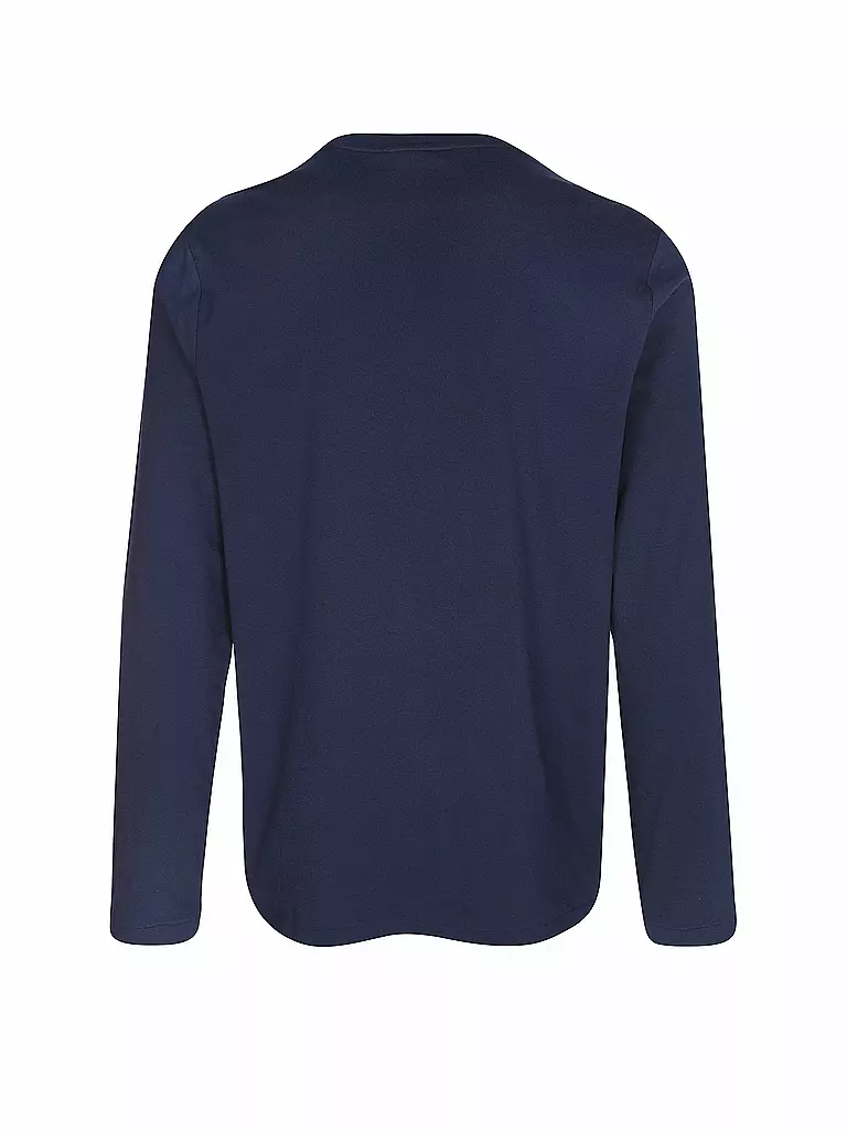 POLO RALPH LAUREN Pyjama Langarmshirt blau
