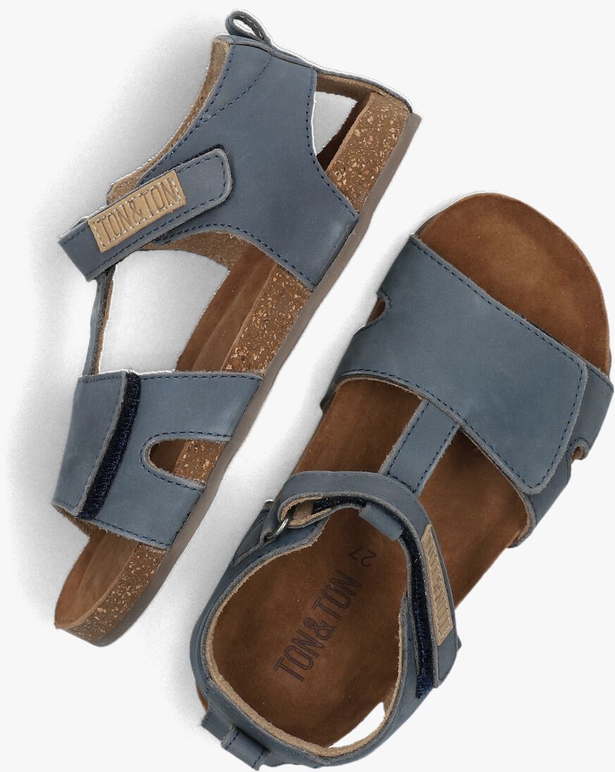 TON & TON blauwe ton & ton sandalen fenris